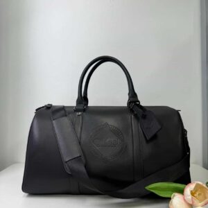 Leather Duffle Grooming Bag