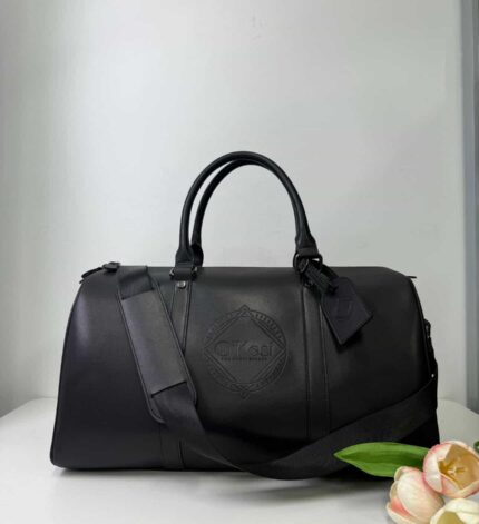 Leather Duffle Grooming Bag